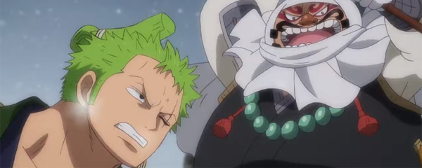 Sinopsis Anime One Piece Episode 933 sub dan Bahasa Indonesia : Zoro Vs Gyukimaru