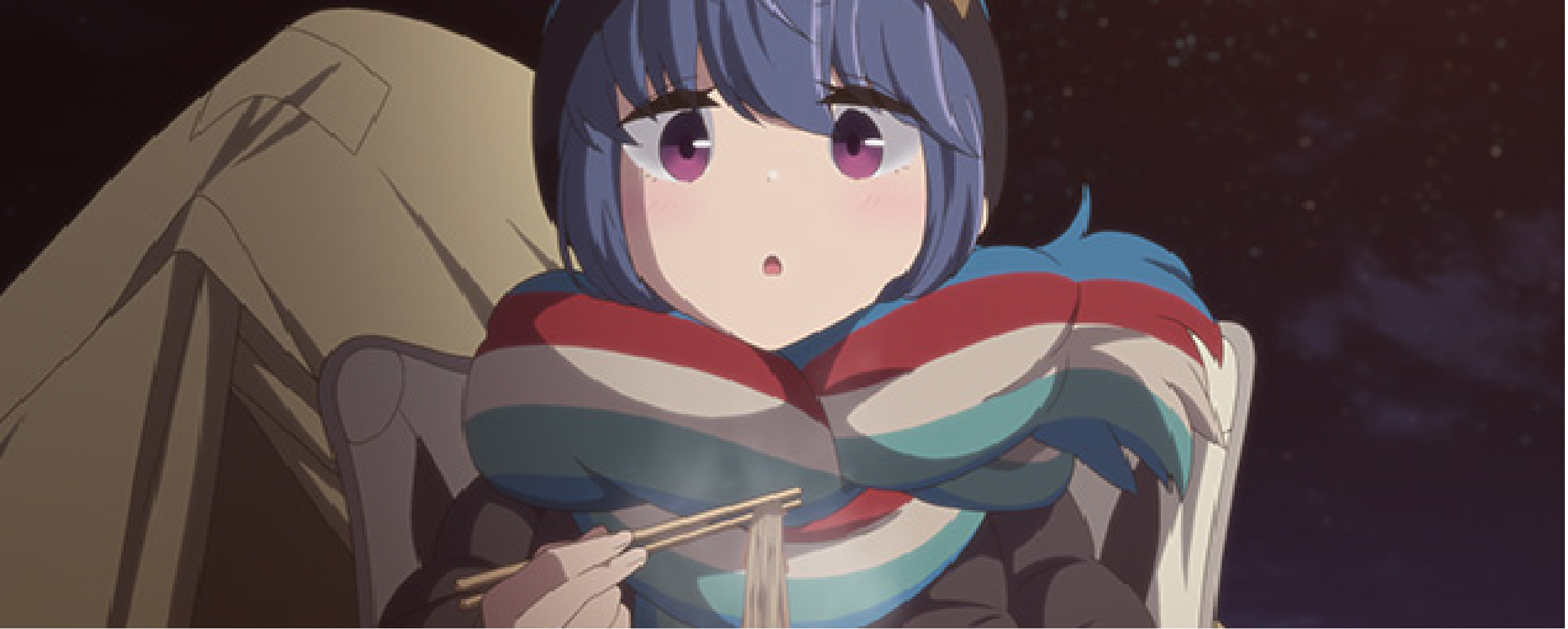 Sinopsis Anime Yuru Camp Season 2 Episode 2 sub dan Bahasa Indonesia : Camping di Malam Tahun Baru