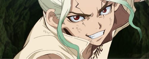 Sinopsis Anime Dr Stone Season 2 Episode 9 sub dan Bahasa Indonesia : Senku Buat Senjata Terkuat demi Kalahkan Tsukasa