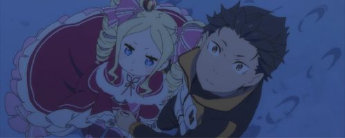 Sinopsis Anime Re : Zero Season 2 Part 2 Episode 12 sub dan Bahasa Indonesia : Beatrice & Subaru Membereskan Seluruh Kelinci Buas