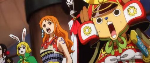 Sinopsis Anime One Piece Episode 983 sub dan Bahasa Indonesia : Para Kru Mendarat di Onigashima, Tobiroppo  Langsung Menyambut